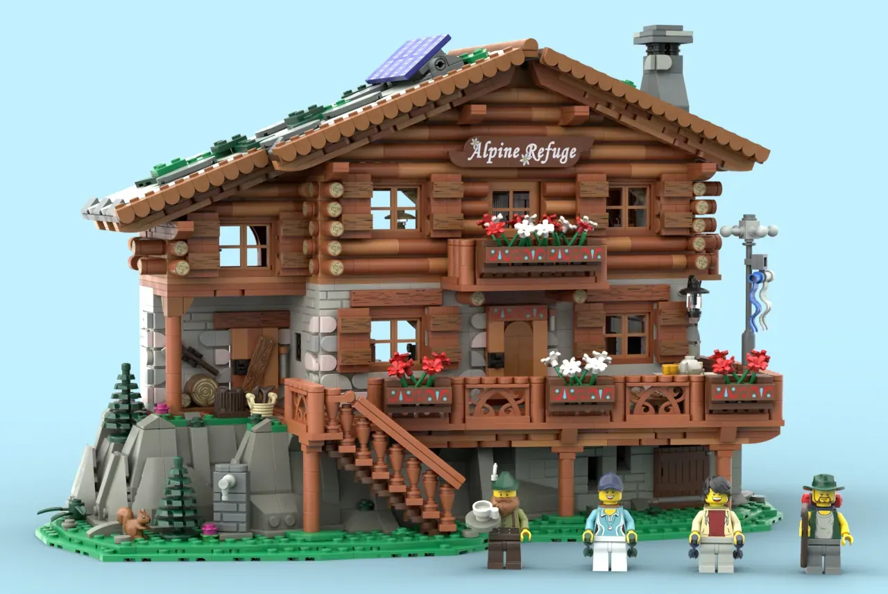 LEGO (R) Ideas for the Alps Shelter” has entered the product review!Introducing the 3rd 10,000 support design in 2022