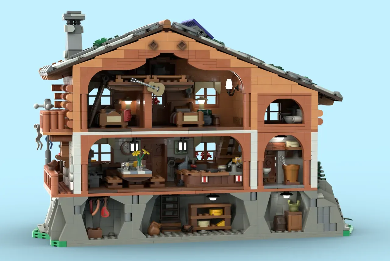 LEGO (R) Ideas for the Alps Shelter” has entered the product review!Introducing the 3rd 10,000 support design in 2022