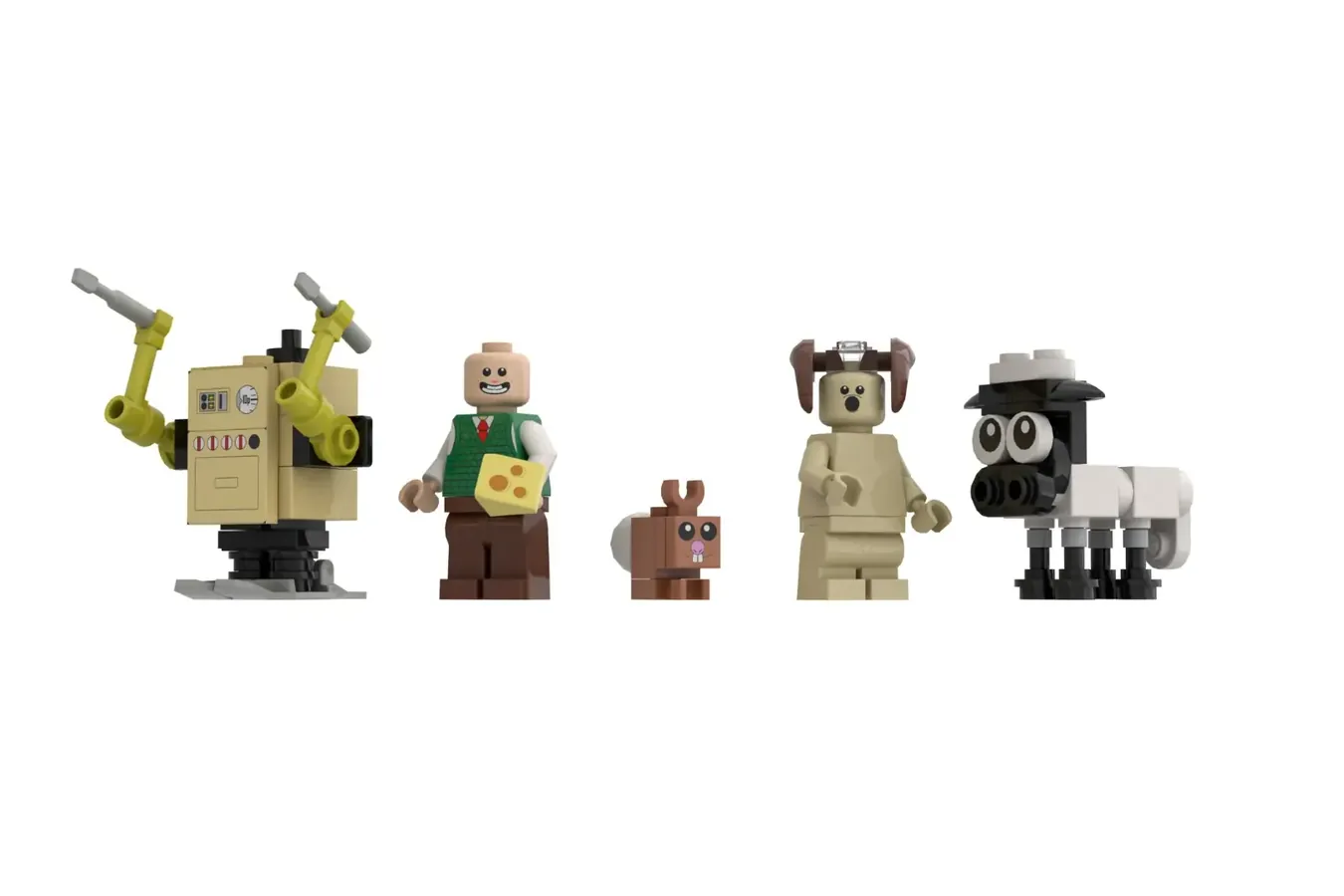 Lego (R) ideas for Wallace and Gromit
