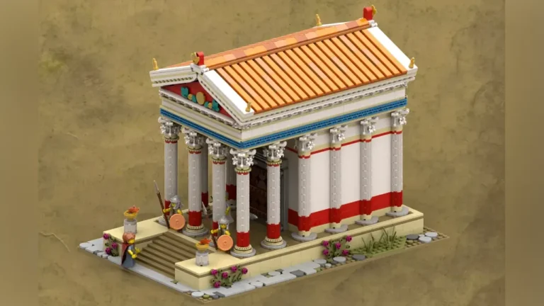 ANCIENT ROMAN TEMPLE | LEGO(R)IDEAS 10K Design for 2022 3rd Review