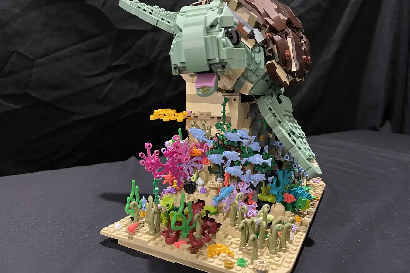 BABY GREEN SEA TURTLE - KINETIC | LEGO(R)IDEAS 10K Design for 2023 1st Review