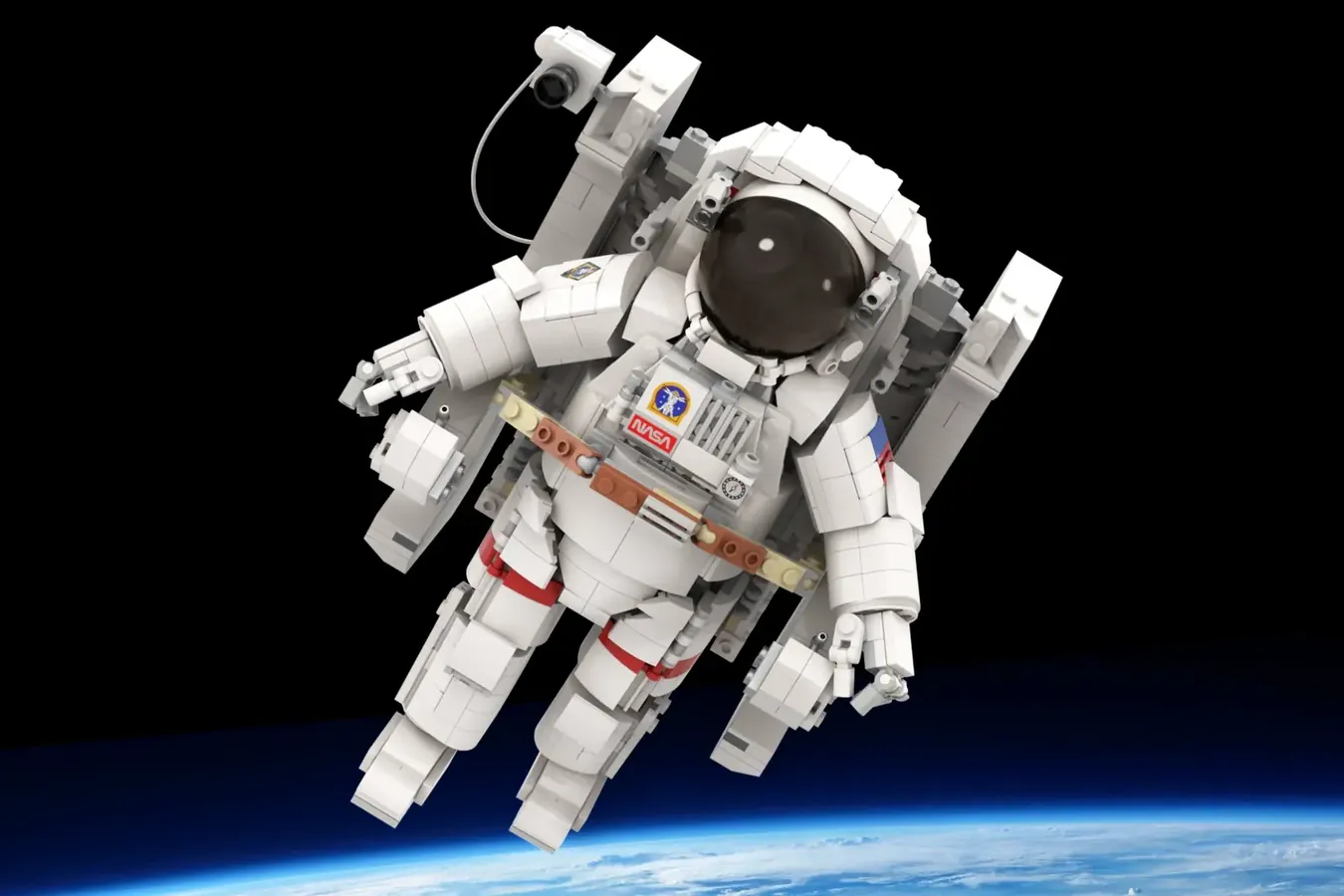 LEGO ASTRONAUT : NEVER GIVE UP 10K Design Advanced to LEGO(R)IDEAS 2023 1st Review