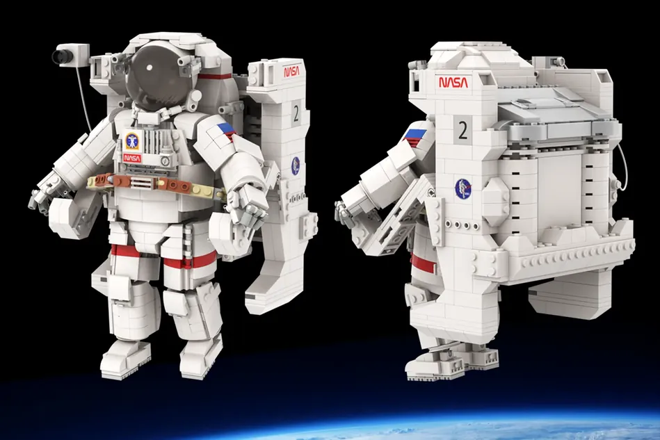 LEGO ASTRONAUT : NEVER GIVE UP 10K Design Advanced to LEGO(R)IDEAS 2023 1st Review