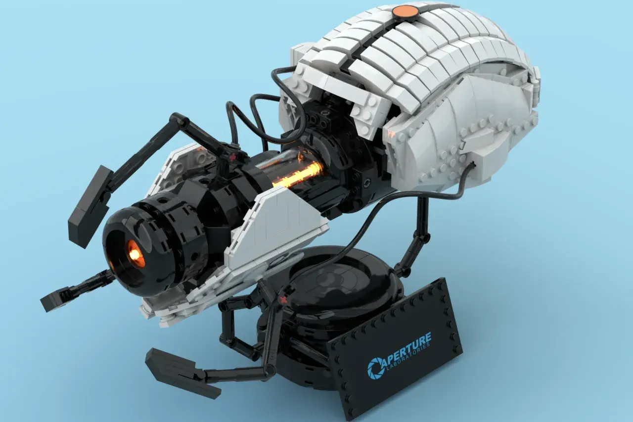 PORTAL 2 QUANTUM TUNNELLING DEVICE. THE PORTAL GUN 10K Design Advanced to LEGO(R)IDEAS 2023 1st Review