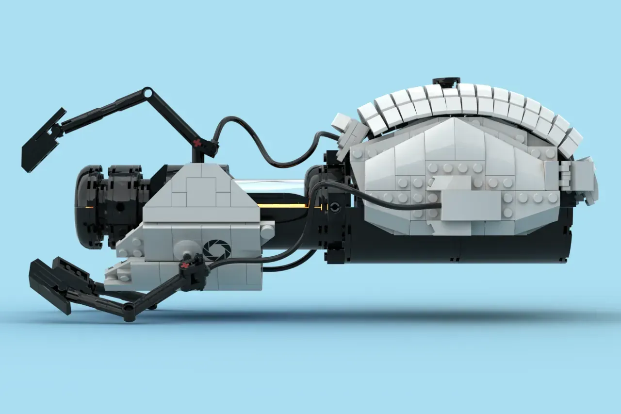 PORTAL 2 QUANTUM TUNNELLING DEVICE. THE PORTAL GUN 10K Design Advanced to LEGO(R)IDEAS 2023 1st Review