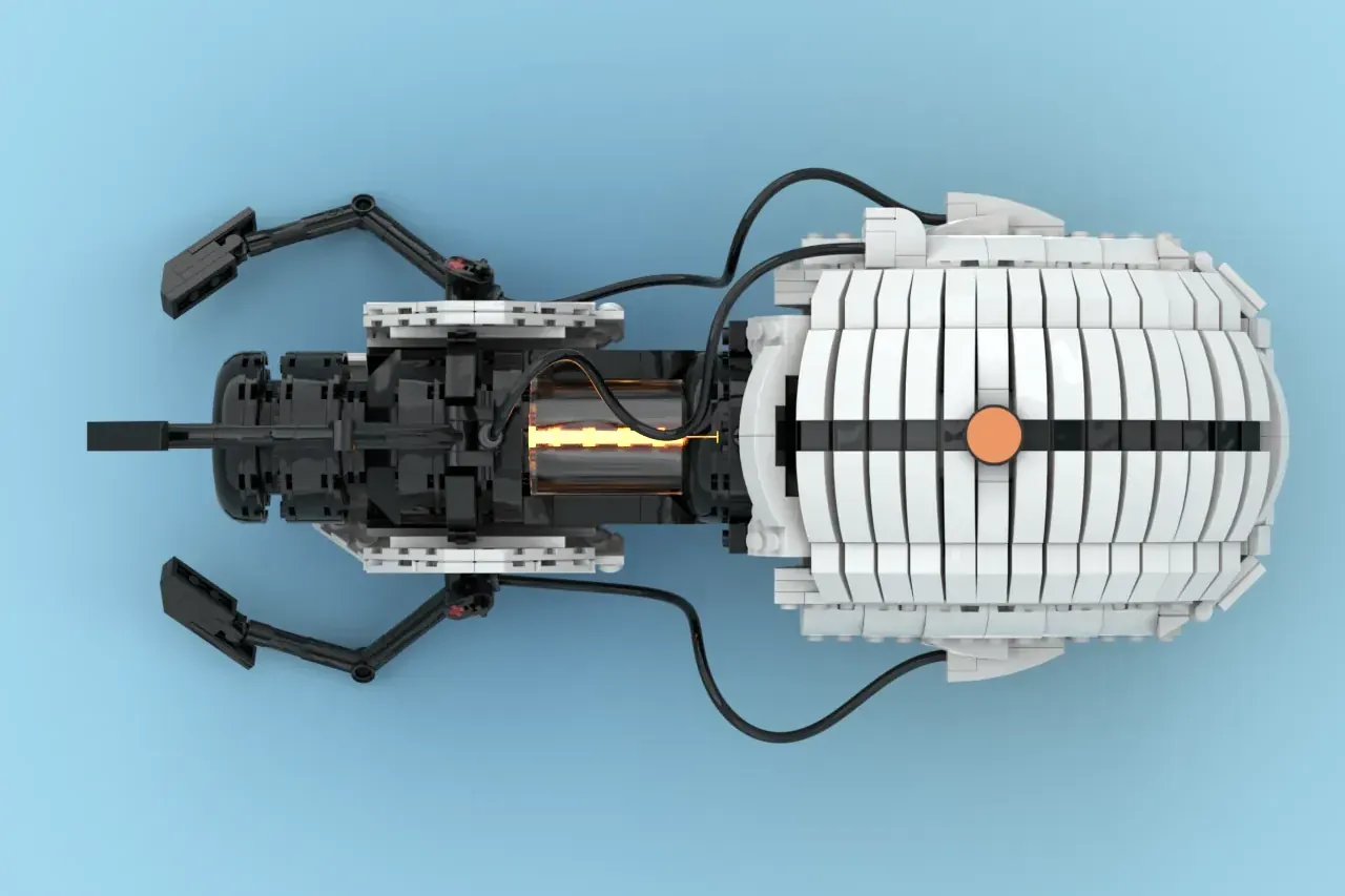 PORTAL 2 QUANTUM TUNNELLING DEVICE. THE PORTAL GUN 10K Design Advanced to LEGO(R)IDEAS 2023 1st Review