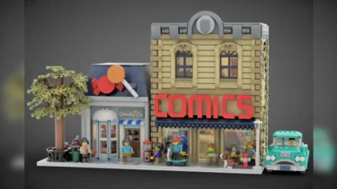 RETRO COMIC STORE | LEGO(R)IDEAS 10K Design for 2023 1st Review