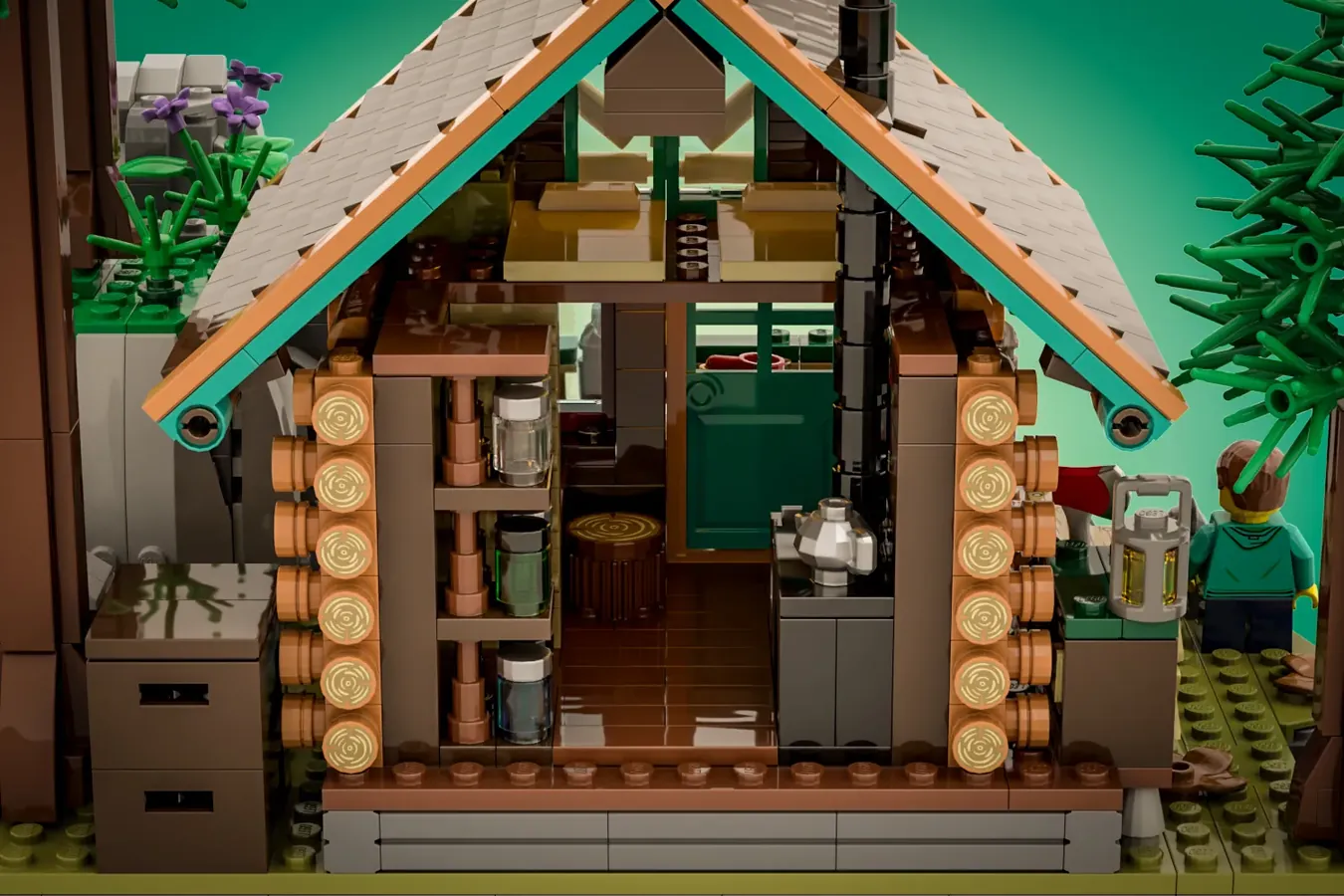 RIVER SIDE LODGE 10K Design Advanced to LEGO(R)IDEAS 2023 1st Review