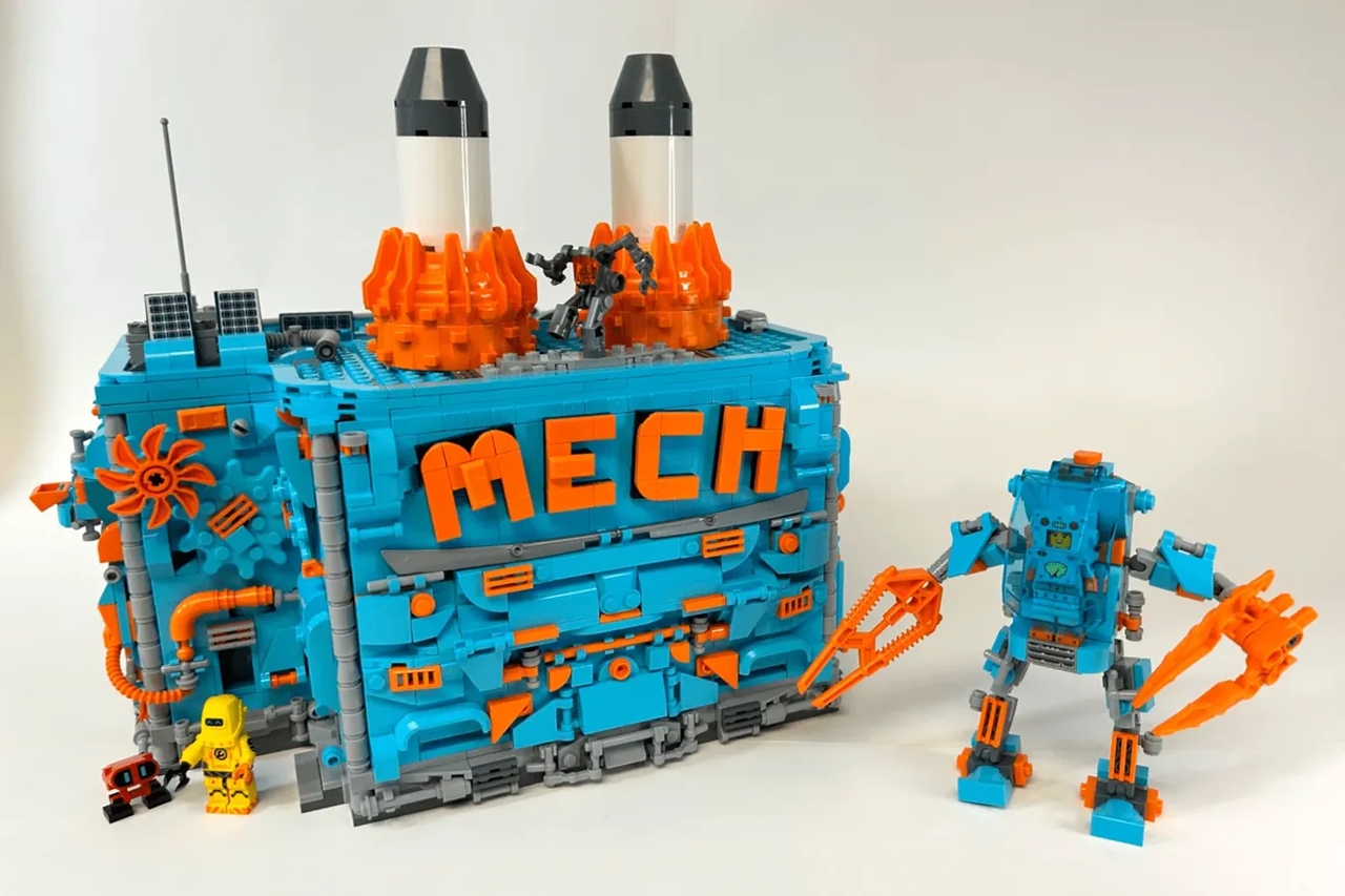 ROBOTIC MECH FACTORY 10K Design Advanced to LEGO(R)IDEAS 2023 1st Review