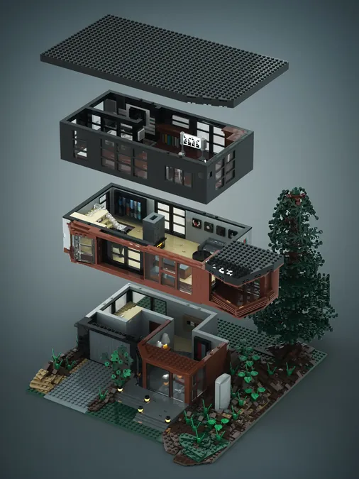 TWILIGHT: CULLEN HOUSE | LEGO(R)IDEAS 10K Design for 2023 1st Review