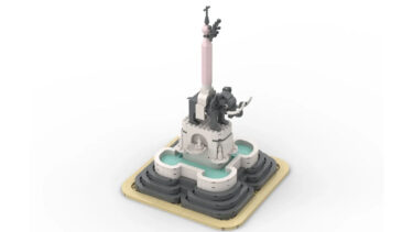 U LIOTRU – ELEPHANT FOUNTAIN – CATANIA 10K Design Advanced to LEGO(R)IDEAS 2023 1st Review