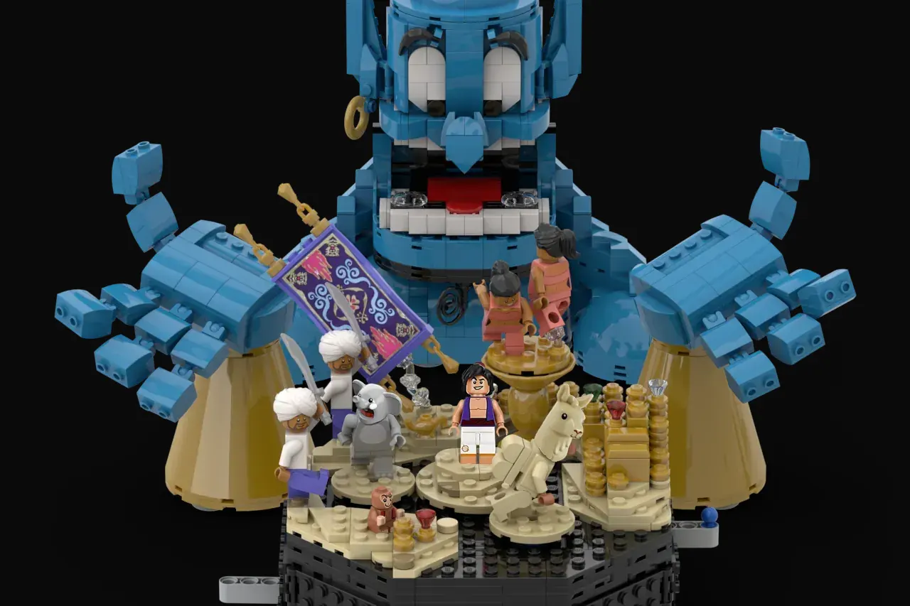 ALADDIN: FRIEND LIKE ME (30TH ANNIVERSARY SPECIAL) | LEGO IDEAS 10K Design for 2022 1st Review