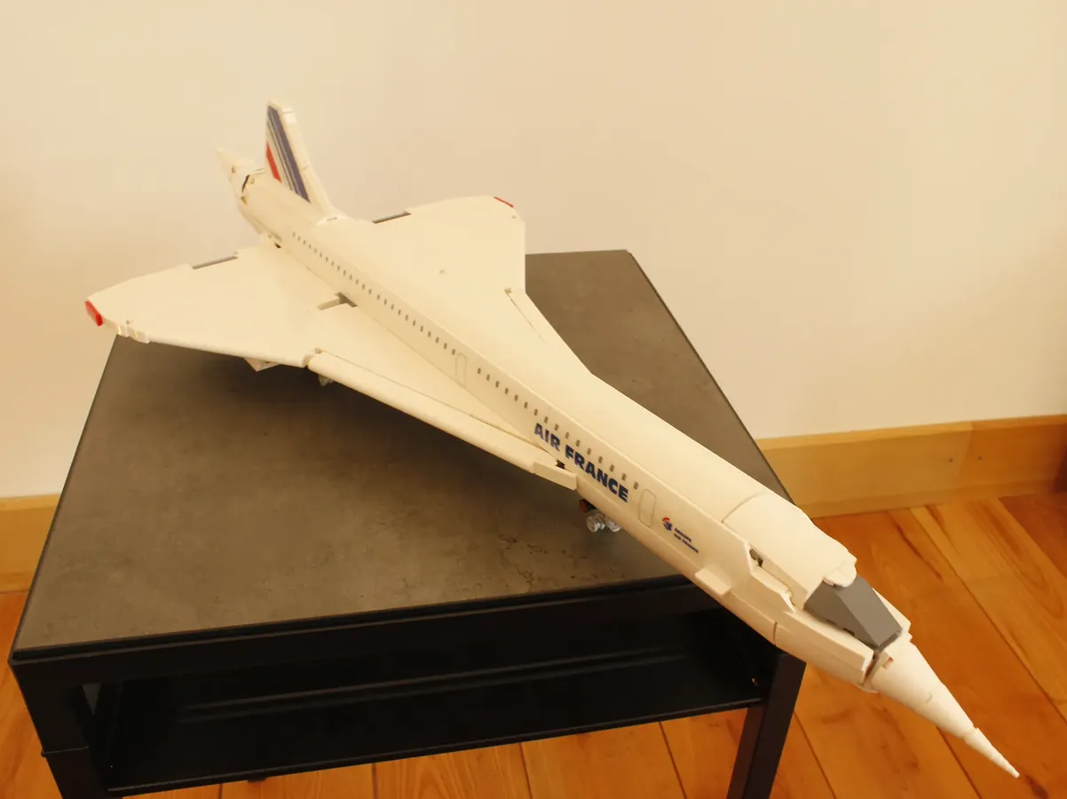 THE LEGENDARY CONCORDE Achieves 10K Supports on LEGO IDEAS