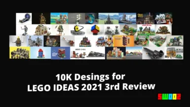 LEGO IDEAS Nominees THE GARDEN AND GREENHOUSE, IT’S A WONDERFUL LEGO LIFE and more：2021 3rd Review 10k Designs