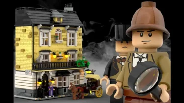 SHERLOCK HOLMES – 221B BAKER STREET | LEGO IDEAS 10K Design for 2022 1st Review
