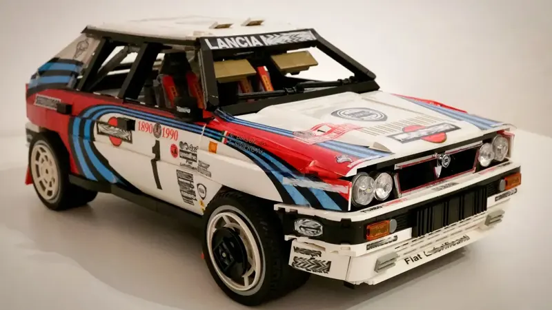 LANCIA DELTA INTEGRALE 16V RALLY CAR | LEGO IDEAS 10K Design for 2022 1st Review