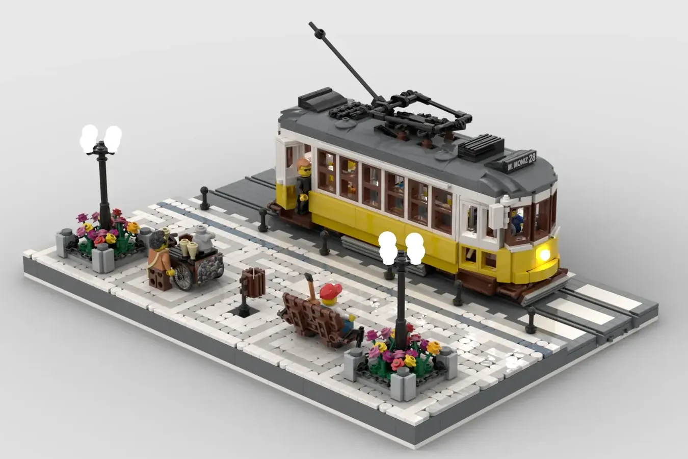Lego ® Tram” advances into product review: 2022 2nd 10,000 support acquisition design introduction