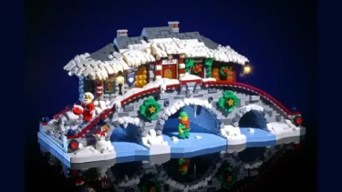 MAGICAL VILLAGE OVER THE BRIDGE | LEGO IDEAS 10K Design for 2022 1st Review