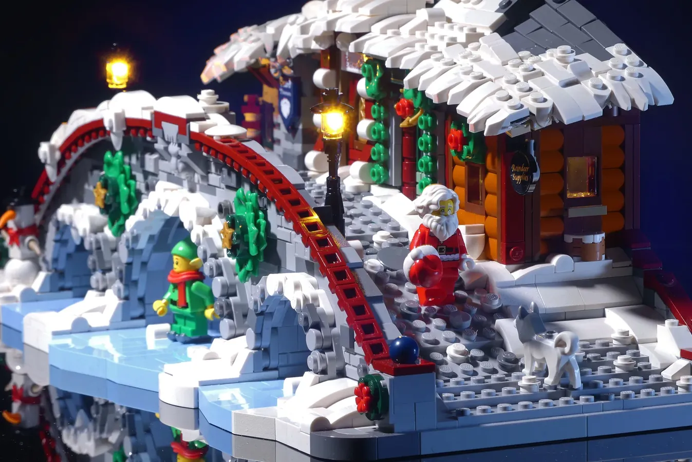 MAGICAL VILLAGE OVER THE BRIDGE | LEGO IDEAS 10K Design for 2022 1st Review