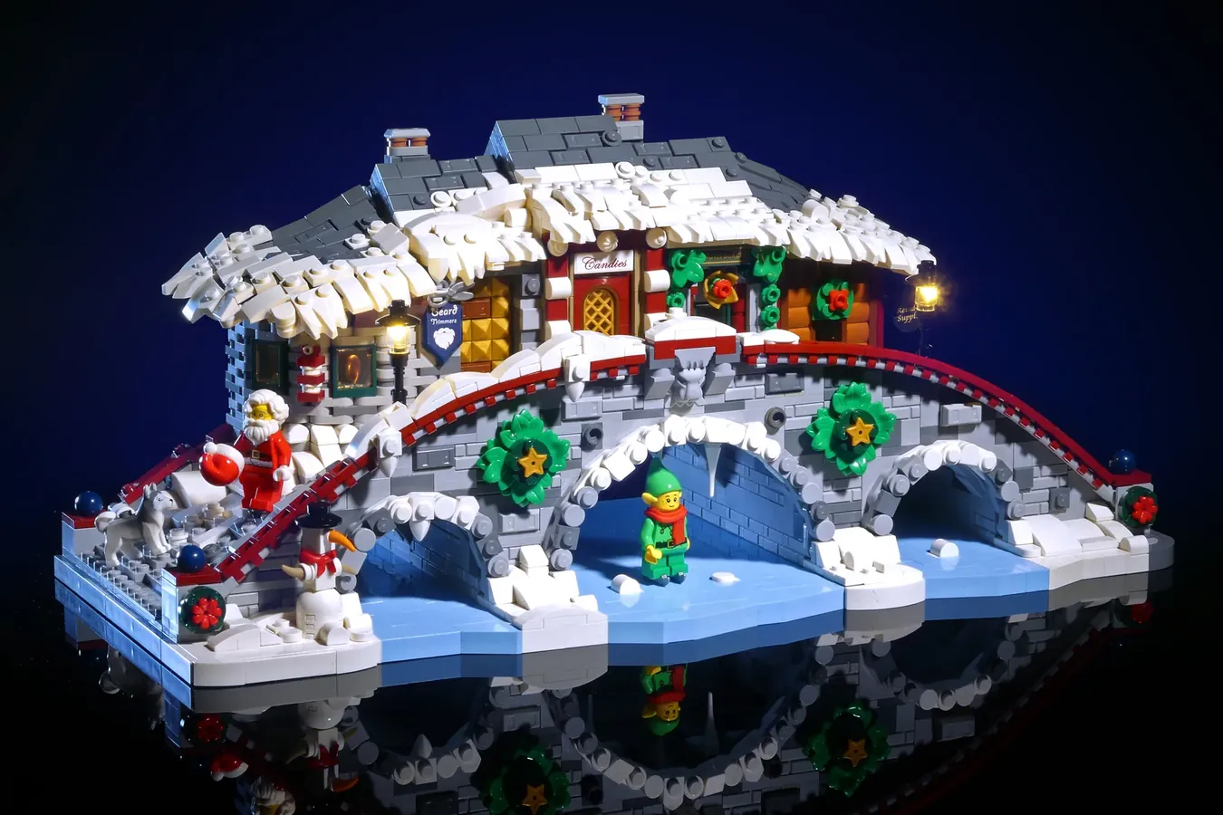 MAGICAL VILLAGE OVER THE BRIDGE | LEGO IDEAS 10K Design for 2022 1st Review