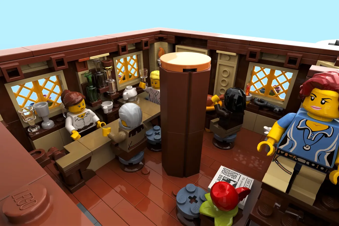 LEGO® Protected Medieval Inn” enters product review: 2022 second 10,000 support design introduction