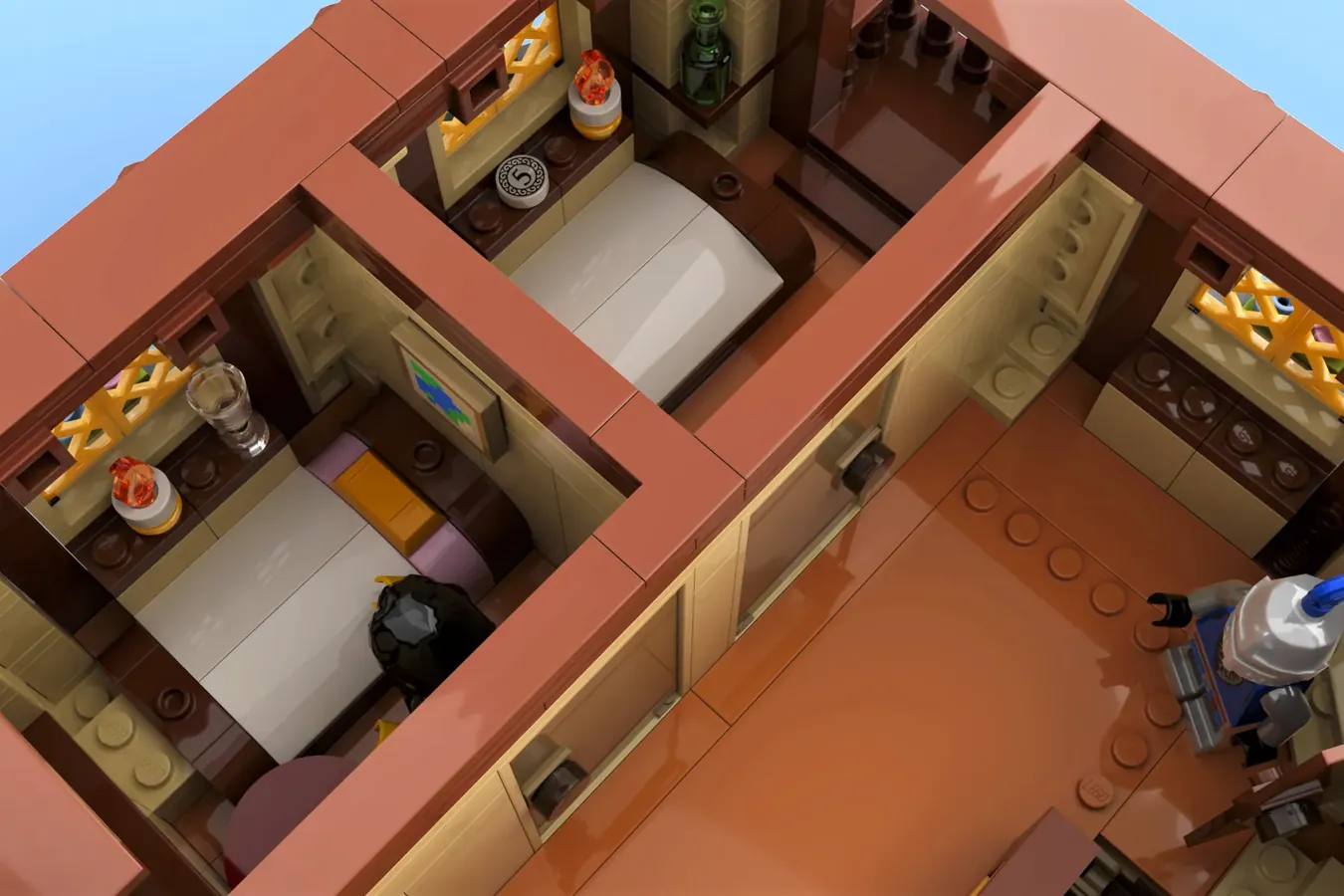 LEGO® Protected Medieval Inn” enters product review: 2022 second 10,000 support design introduction