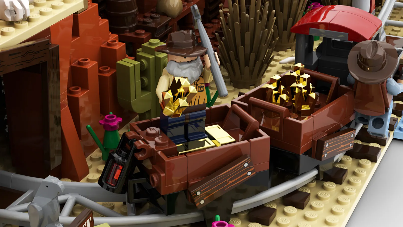 LEGO WILD WEST MINE Achieves 10K Supports on LEGO IDEAS