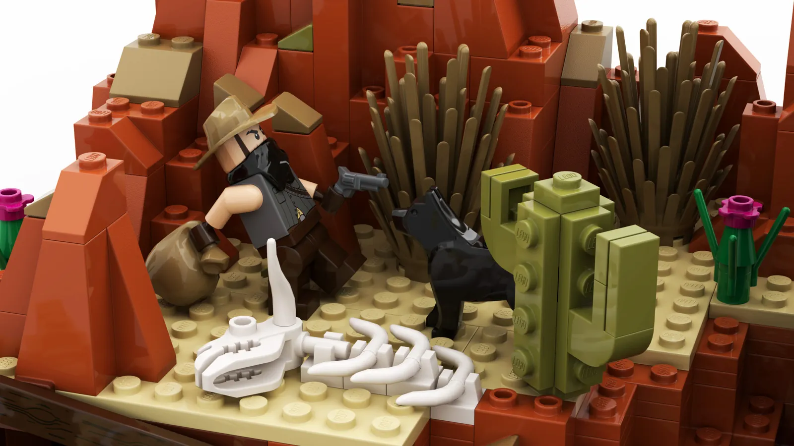 LEGO WILD WEST MINE Achieves 10K Supports on LEGO IDEAS