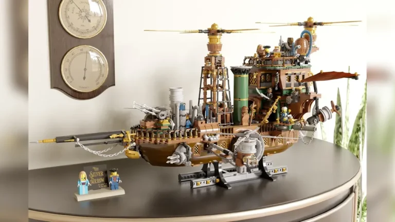 MOTORIZED STEAMPUNK SKYSHIP | LEGO IDEAS 10K Design for 2022 2nd Review