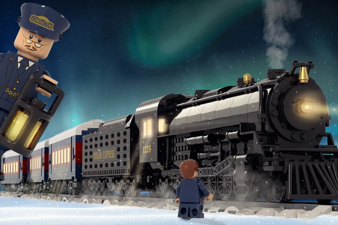 THE POLAR EXPRESS. 20-TH ANNIVERSARY | LEGO IDEAS 10K Design for 2022 1st Review