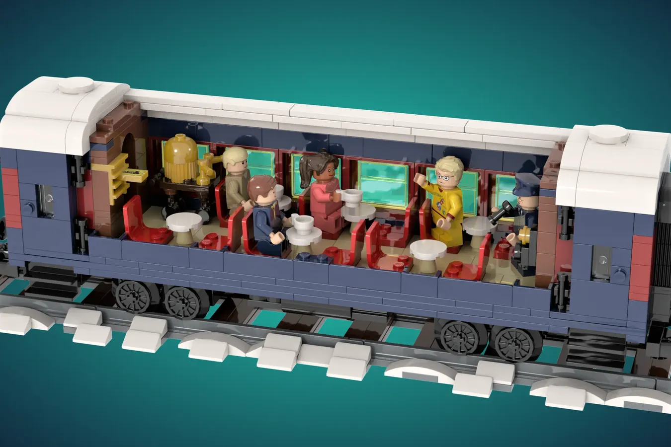 THE POLAR EXPRESS. 20-TH ANNIVERSARY | LEGO IDEAS 10K Design for 2022 1st Review