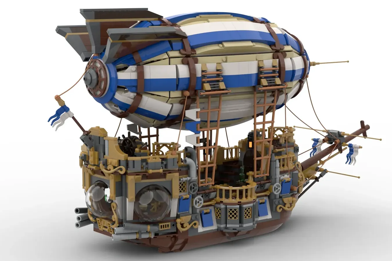 STEAMPUNK AIRSHIP | LEGO IDEAS 10K Design for 2022 1st Review