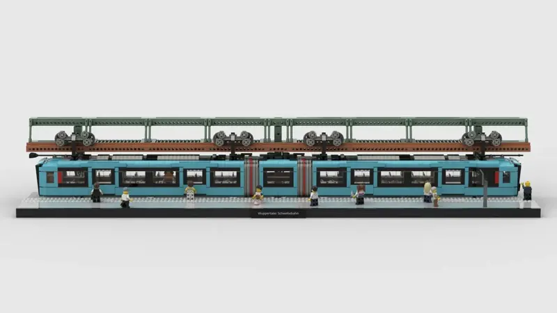 WUPPERTAL SUSPENSION RAILWAY | LEGO IDEAS 10K Design for 2022 1st Review