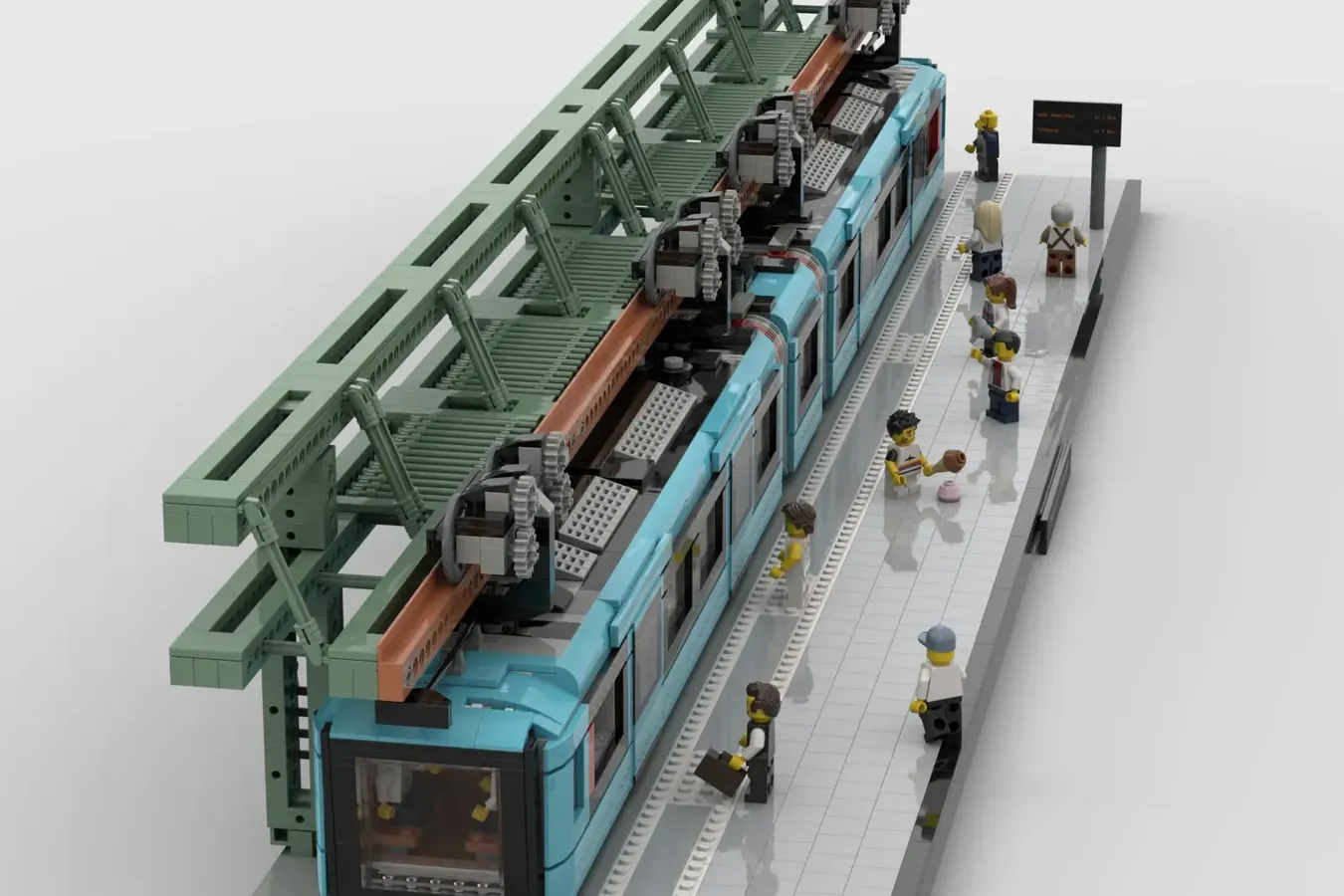 WUPPERTAL SUSPENSION RAILWAY | LEGO IDEAS 10K Design for 2022 1st Review