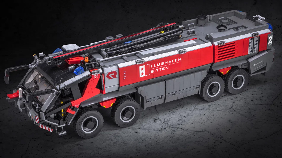 レゴアイデアで『ローゼンバウワー空港用化学消防車』が製品化レビュー進出！2021年第2回1万サポート獲得デザイン紹介