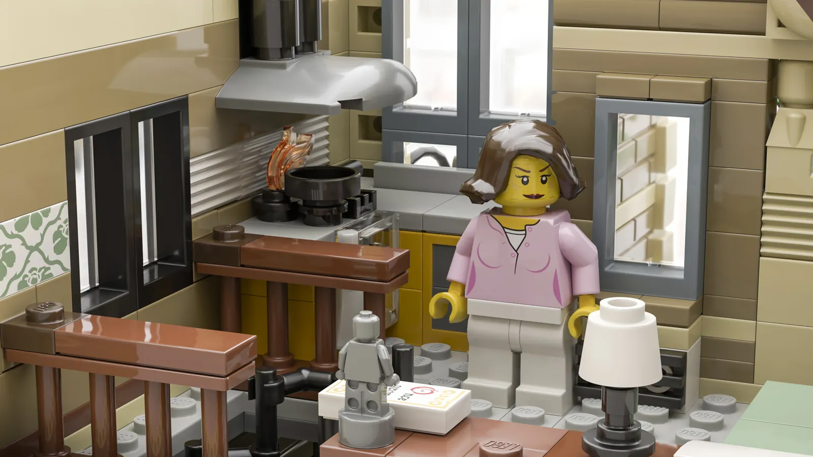 THE APARTMENT Achieves 10K Support on LEGO IDEAS