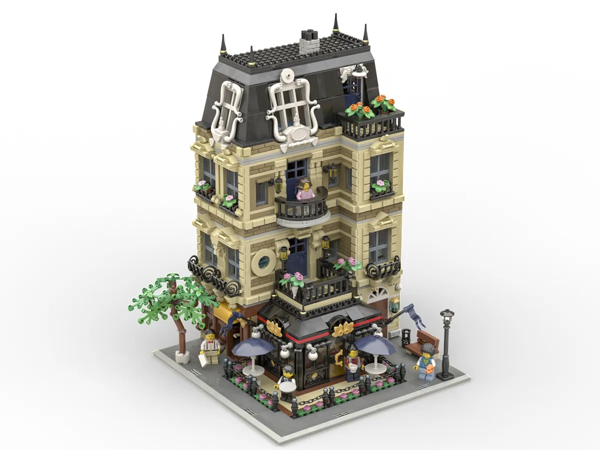 THE APARTMENT Achieves 10K Support on LEGO IDEAS