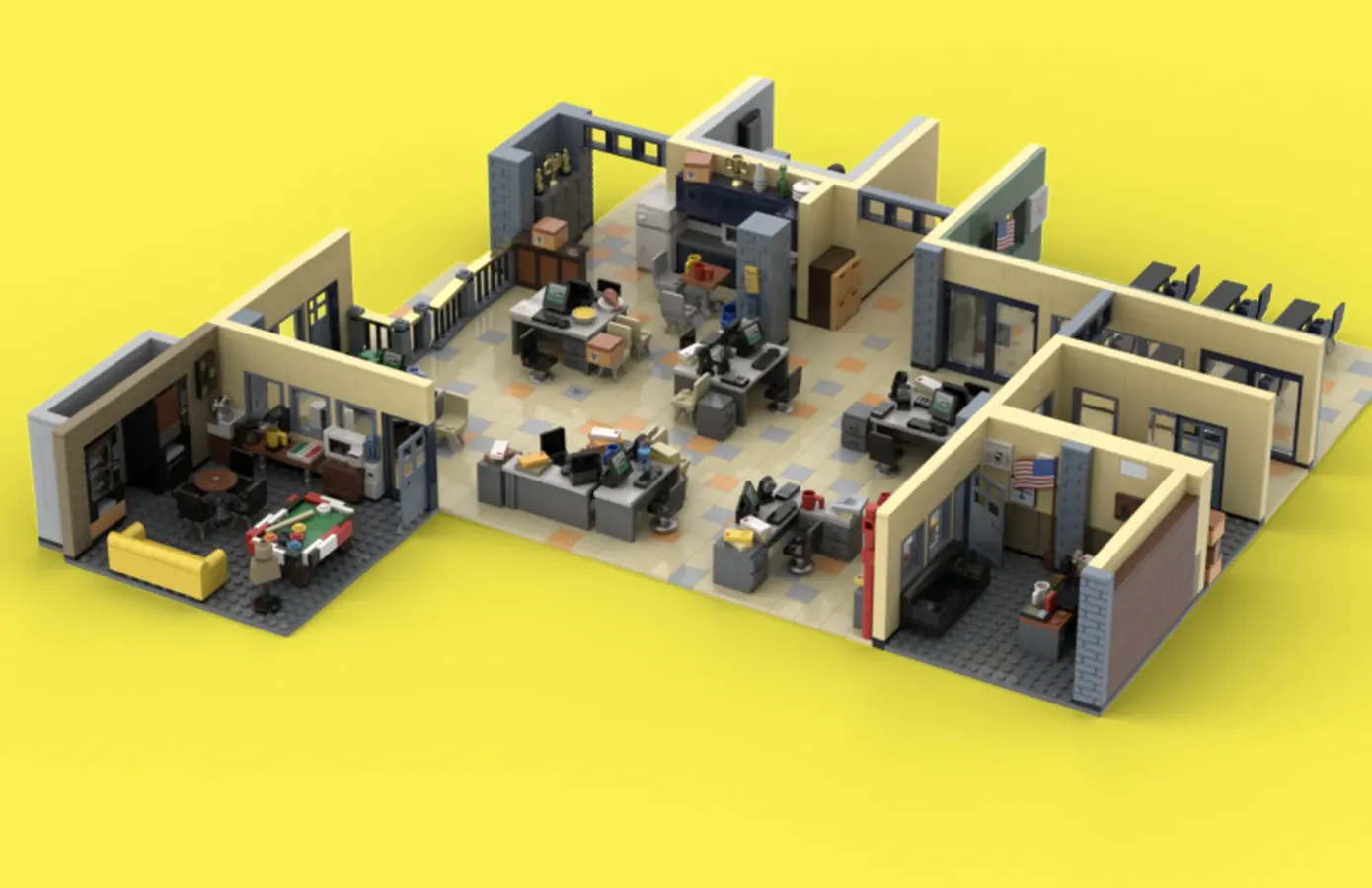 Brooklyn Nine-Nine: 99th Precinct Achieves 10K Support on LEGO IDEAS