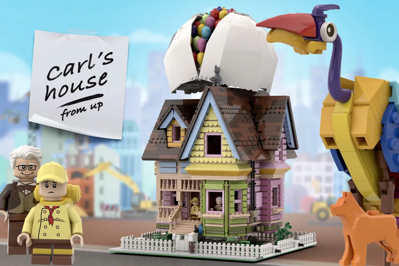 CARL’S HOUSE Achieves 10K Support on LEGO IDEAS