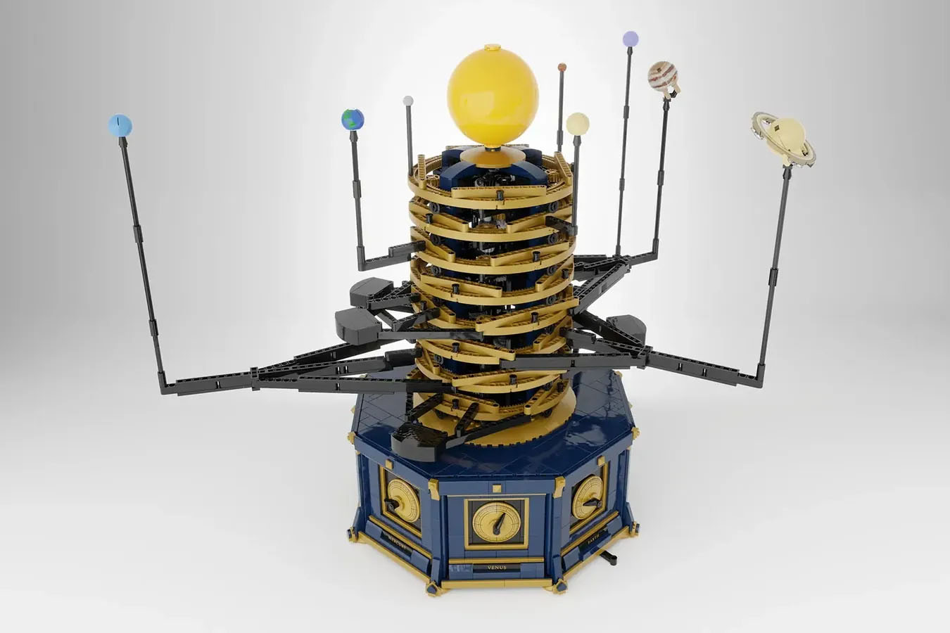  CLOCKWORK SOLAR SYSTEM Achieves 10K Support on LEGO IDEAS