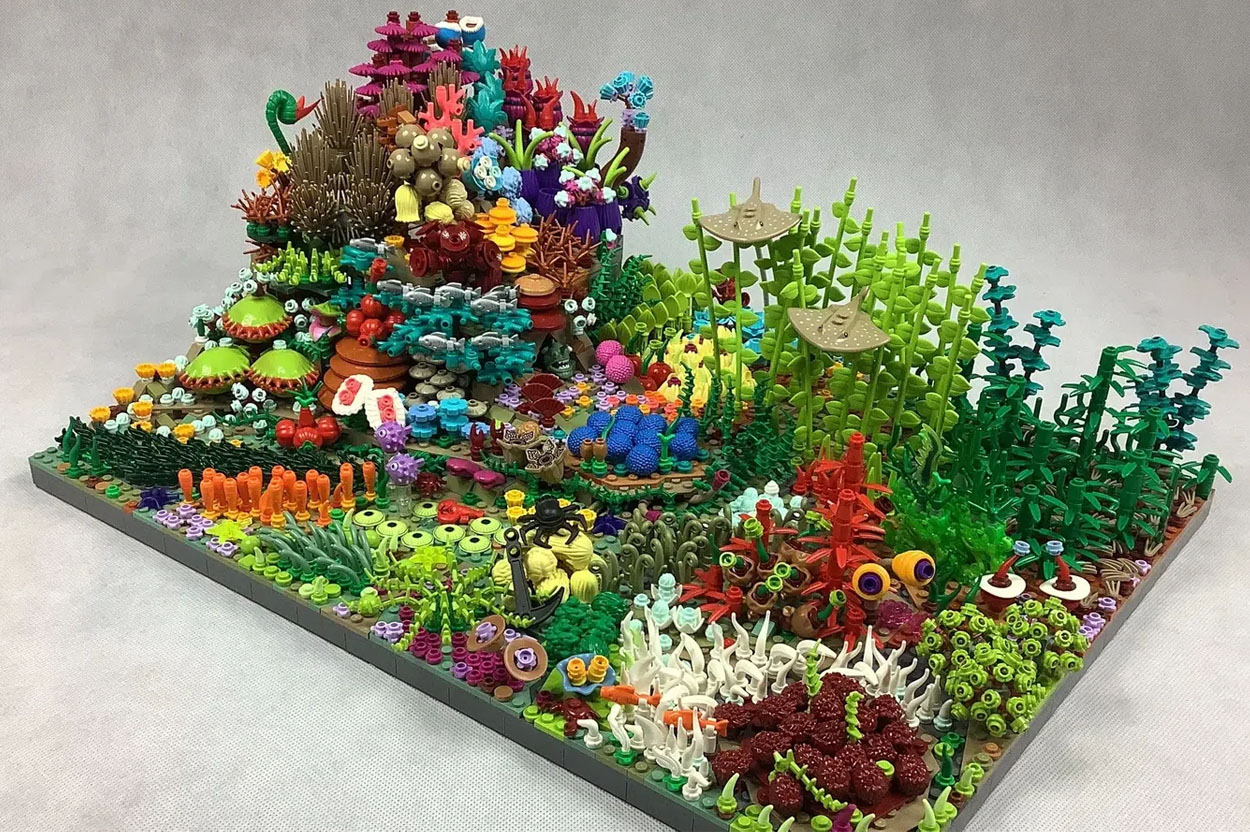GREAT CORAL REEF Achieves 10K Support on LEGO IDEAS