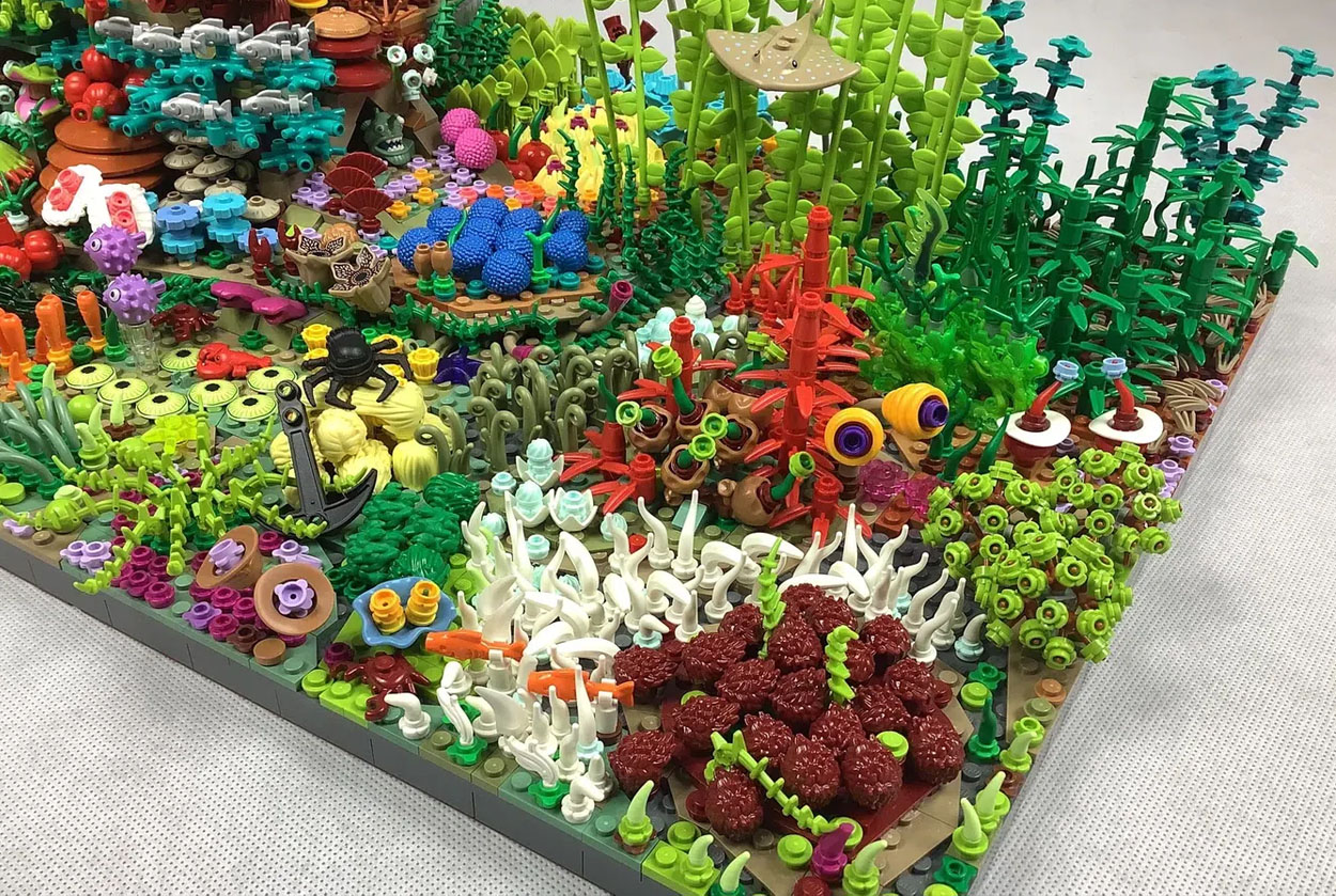 GREAT CORAL REEF Achieves 10K Support on LEGO IDEAS