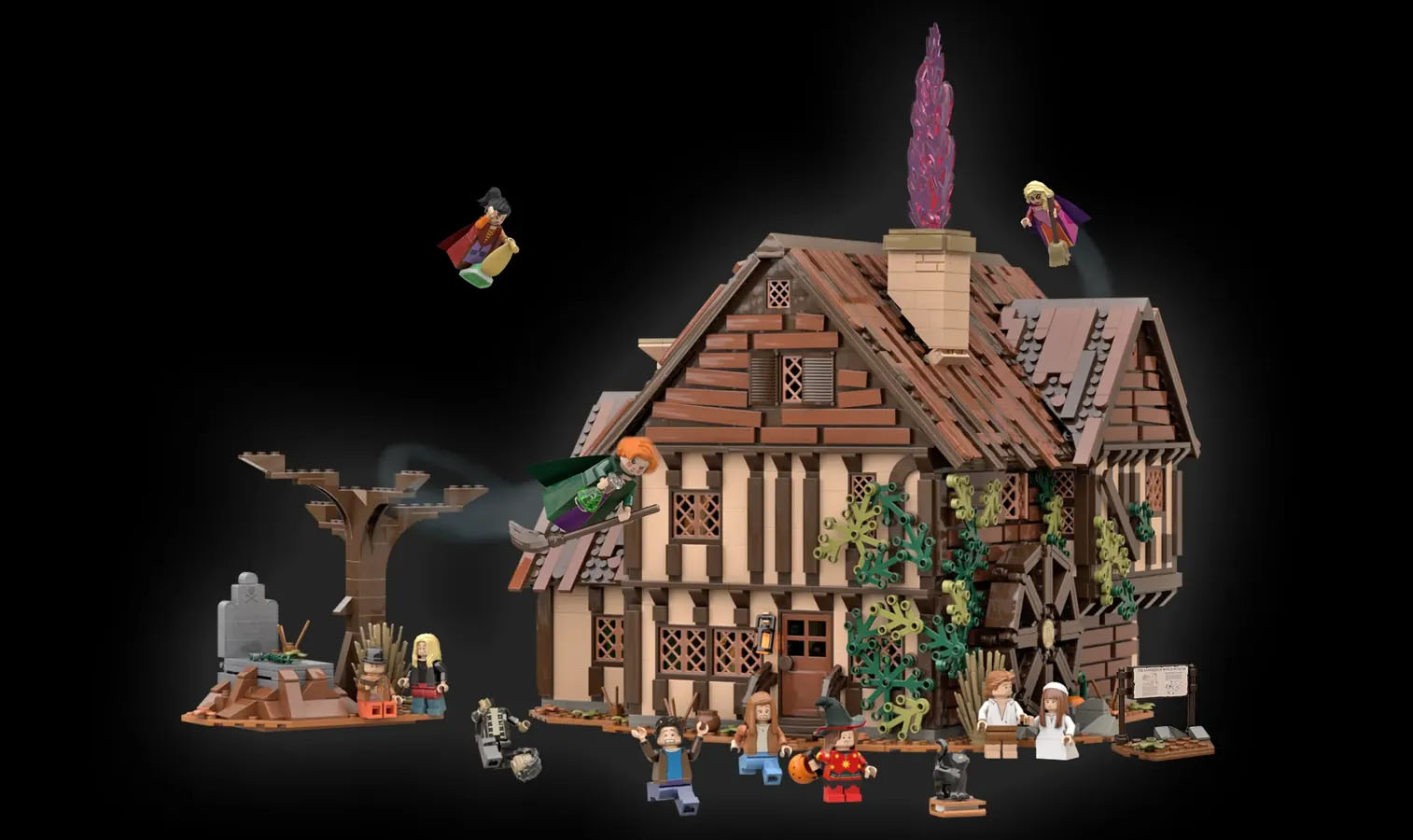  HOCUS POCUS Achieves 10K Support on LEGO IDEAS