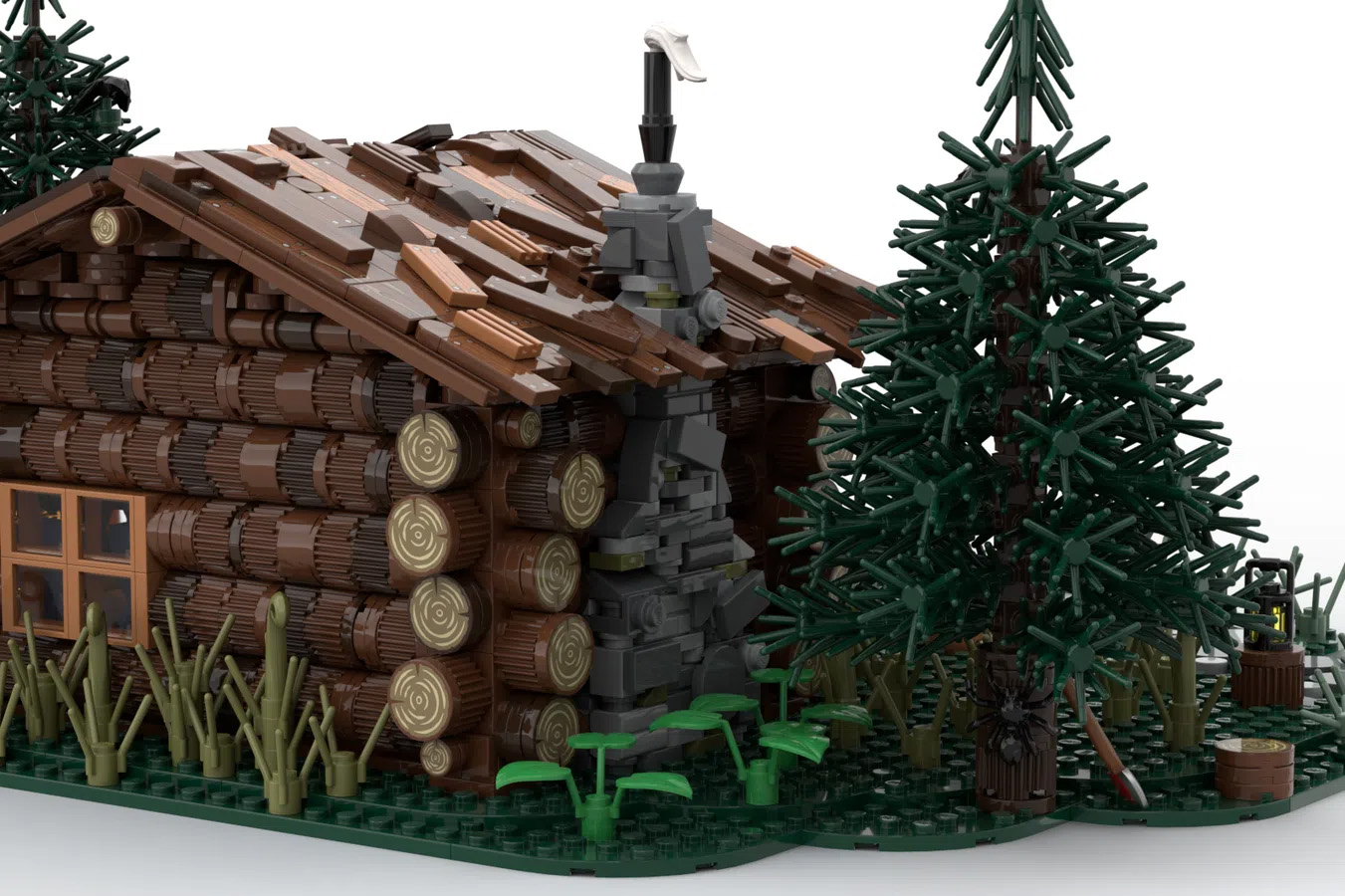 LOG CABIN Achieves 10K Support on LEGO IDEAS