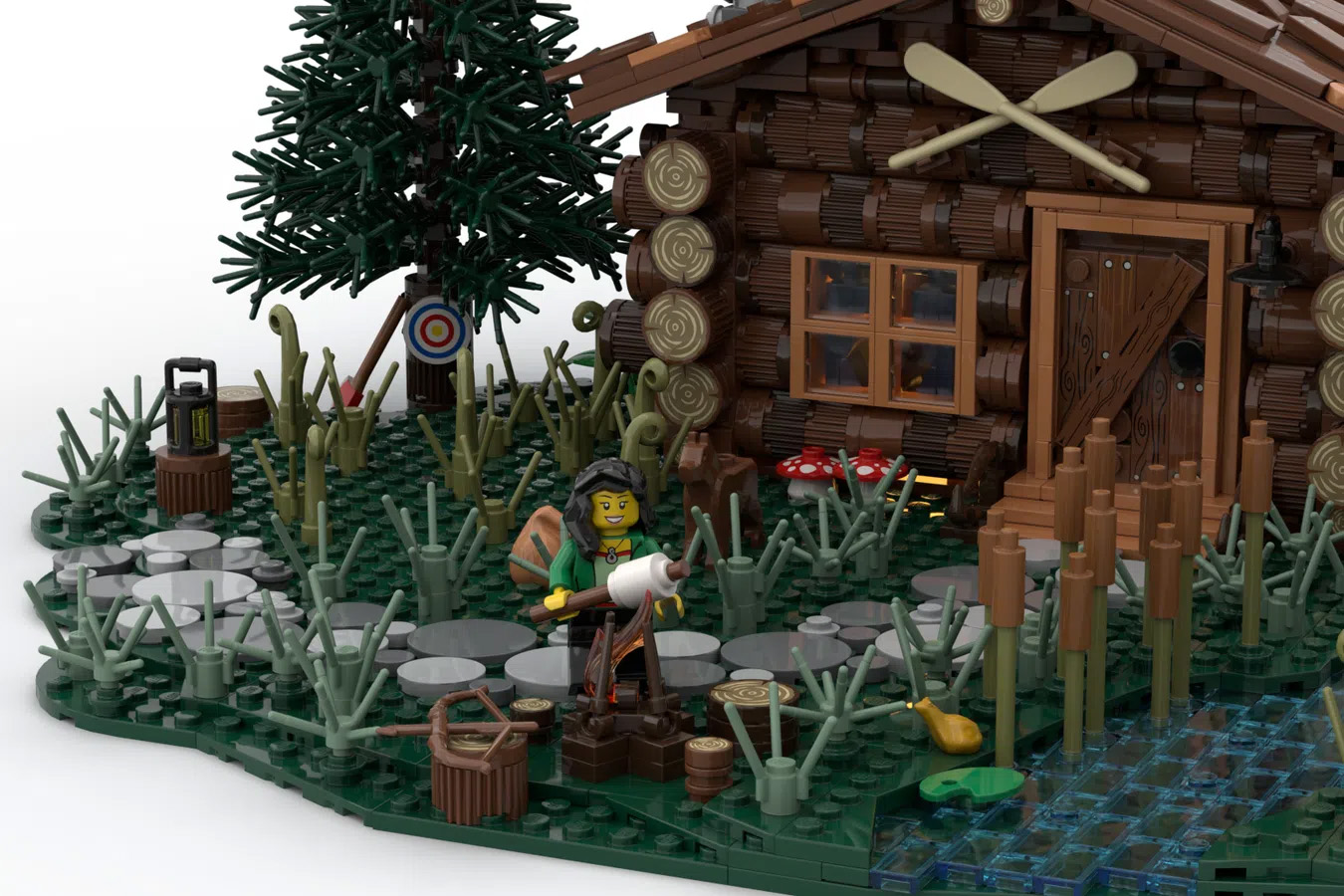 LOG CABIN Achieves 10K Support on LEGO IDEAS