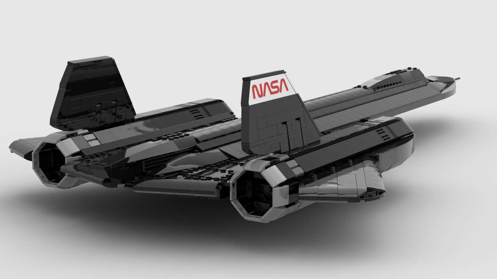 NASA SR 71 BLACKBIRD Achieves 10K Support on LEGO IDEAS
