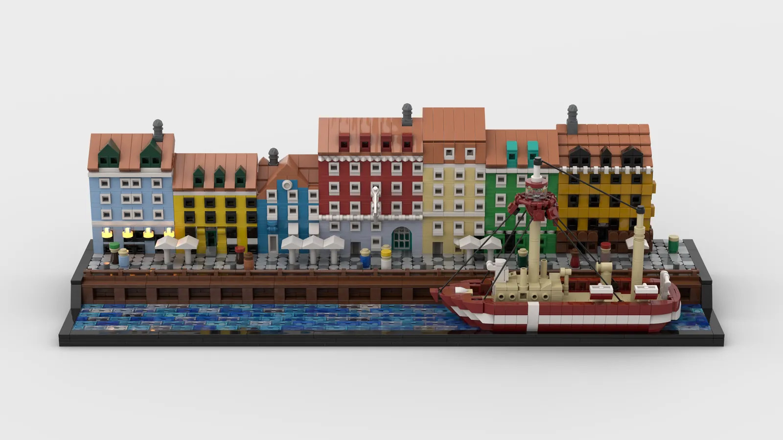 NYHAVN - COPENHAGEN, DENMARK Achieves 10K Support on LEGO IDEAS