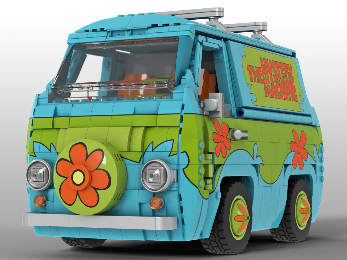 SCOOBY DOO MYSTERY MACHINE Achieves 10K Support on LEGO IDEAS