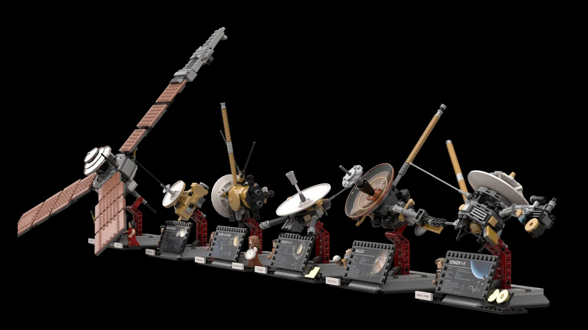 OUTER SOLAR SYSTEM EXPLORERS Achieves 10K Support on LEGO IDEAS
