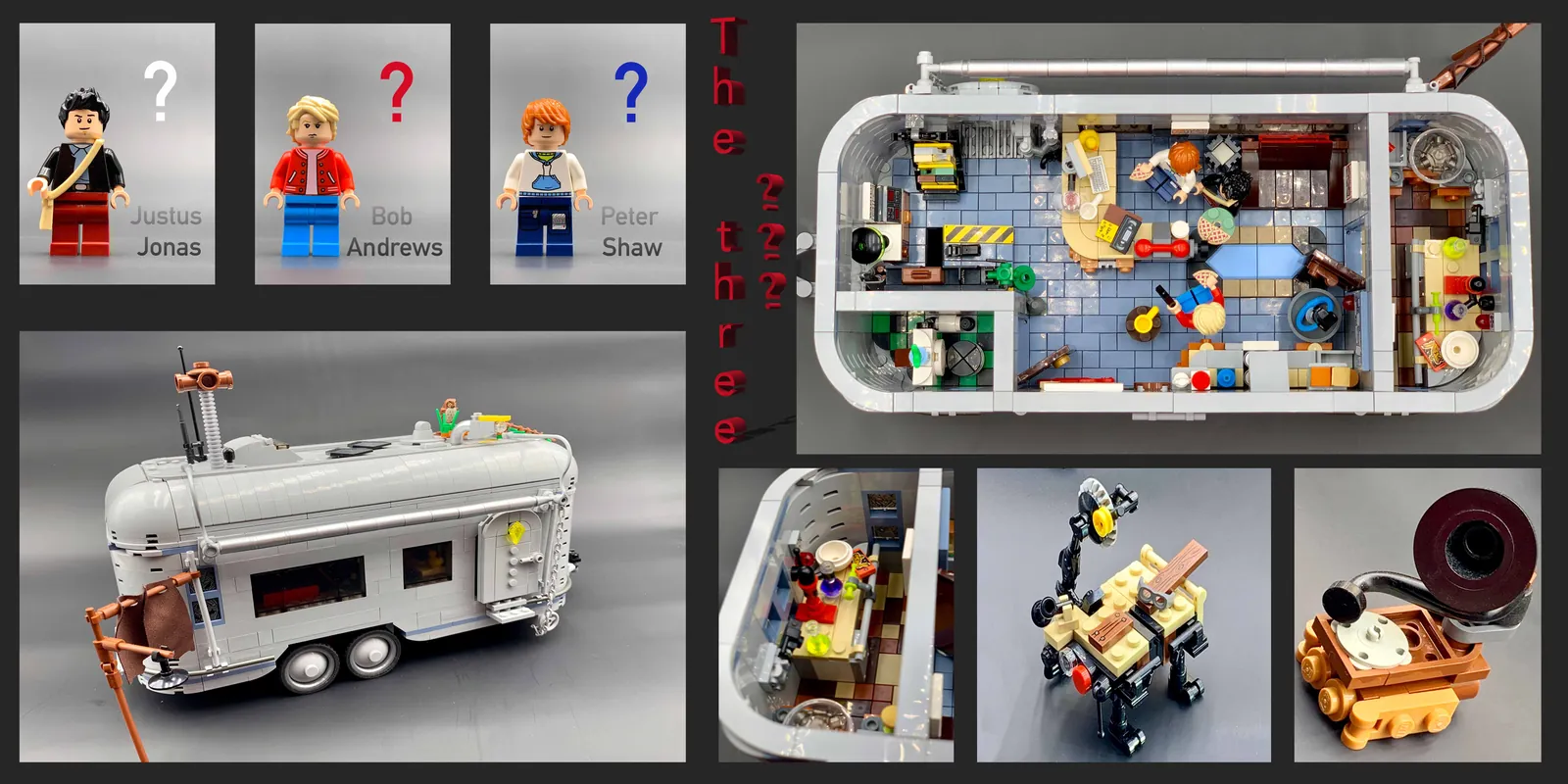 THE THREE INVESTIGATORS - THE HEADQUARTERS Achieves 10K Support on LEGO IDEAS